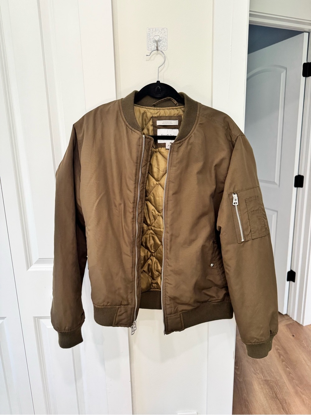 Goodfellow & Co Olive Bomber Jacket